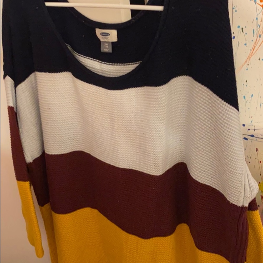 Old Navy multicolored sweater!